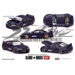 MINI GT Nissan Skyline GT-R (R33) Active Carbon R V2 Kaido
