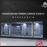 (Pre-orders) MoreArt 1/64 Underground Parking Garage Series Lighted Assembly Scene Model 07MO915007 ( ETA April 2026)