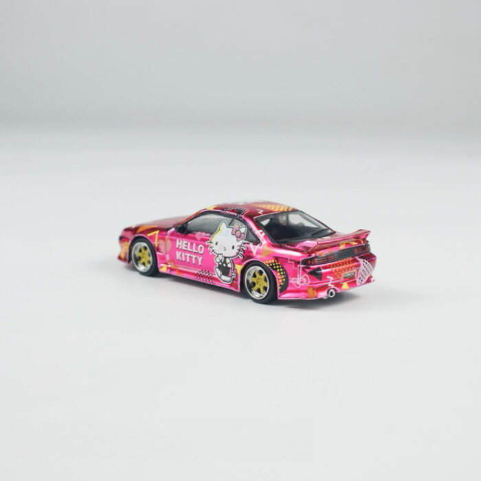 ミニカー TARMAC WORKS VERTEX Silvia Hello Kitty Tarmac Works 1:64 VERTEX Silvia (S14) Hello Kitty Pink Chrome APA