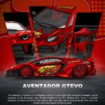 (Pre-order) Cool Car Lamborghini GTEVO Lightning McQueen Metallic Red (ETA July 2026)
