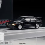 (Pre-order) WhelArt Mitsubishi Evo3 Black With Lights (ETA June 2026)