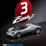 (Pre-order) AR Box Pagani Zonda F 2005 Grigio Mercurio ( ETA Jul 2026)