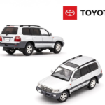 1/64 GCD Toyota Land Cruiser 100 (LHD) (Silver) Diecast Car Model