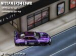 Street Weapon 1:64 Nissan Skyline R34 (ER34) Super Silhouette Chrome Purple - Image 2