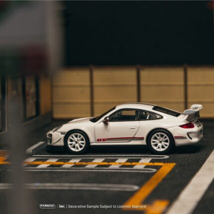 (Pre-Order) Tarmac Works Porsche 911 GT3 RS 4.0 (997.2) White (ETA- Dec2026)