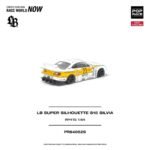 (Pre-Order) Pop Race LB Super Silhouette S15 Silvia White #23 (ETA April2027) - Image 4