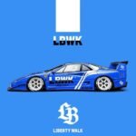 (Pre-order) Elowen Art x Ferrari F40 Classic LBWK Blue Livery ( ETA Oct 2026)