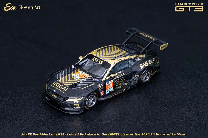 IMG-20260525-WA0081 ( Pre-order) EA Elowen Art Ford Mustang GT3 24 Hours of Lemans Black Gold #88 - Image 1