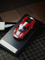 (Pre-order) Stance Hunter Diecast Novitec 488 Pista Piloti Rosso Red ( ETA Aug 2026)