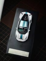 ( Pre-order) Stance Hunter Diecast Novitec 488 Pista Bianco Italia Verde/ Francesca White Green Top ( ETA Aug 2026)