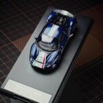 ( Pre-order) Stance Hunter Diecast Novitec 488 Pista Piloti Blue ( ETA Aug 2026)