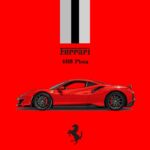 (Pre-order) Elowen Art x Ferrari 488 Pista Rosso Corso ( ETA Oct 2026)