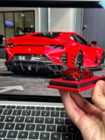 (Pre-order) GLAMCRAFT 812C Full Open Metallic Red ( ETA Sep 2026) - Image 3