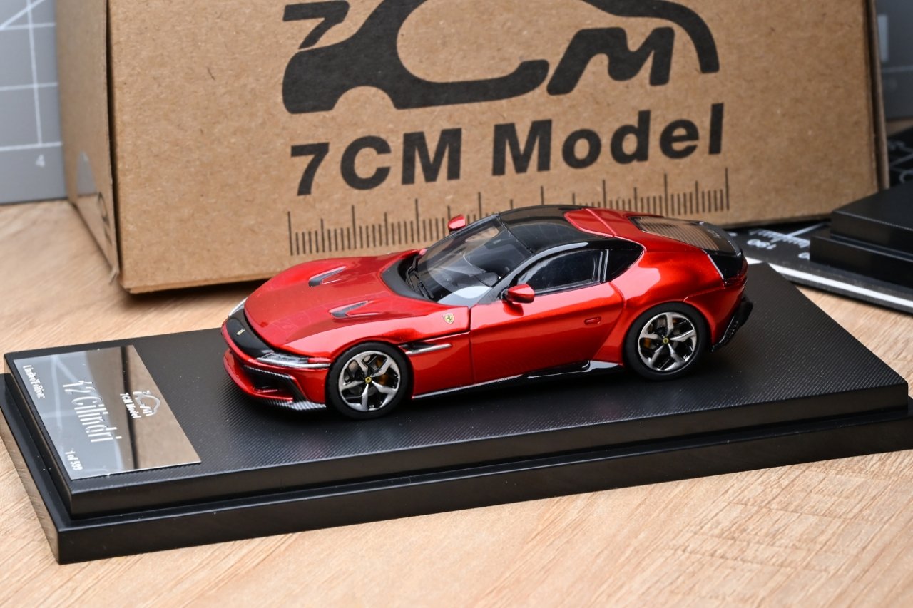 IMG-20260614-WA0013 (Pre-order) 7cm Model Cavallino 12 Cilindri Rosso Imola ( ETA Oct 2026) - Image 1
