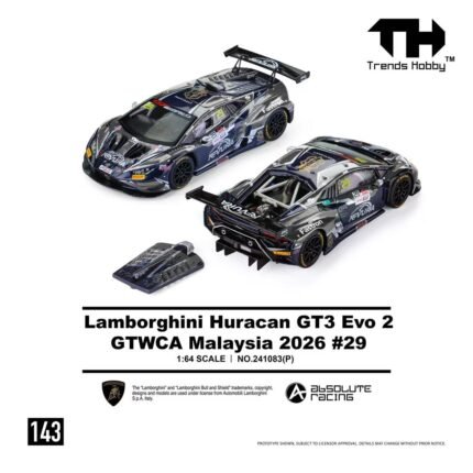 (Pre-order) Trends Hobby Lamborghini Huracan GT3 EVO2 ( ETA Oct 2026)