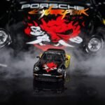 (Pre-order) Rhino Model Porsche 911 Turbo Cabriolet 930 Black Yellow (ETA Sep 2026) - Image 2