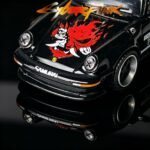 (Pre-order) Rhino Model Porsche 911 Turbo Cabriolet 930 Black Yellow (ETA Sep 2026) - Image 6