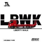 (Pre-order) Top Lux H300 Black Red Silhouette Flatbed Transport Trailer (ETA Sep 2026) - Image 3