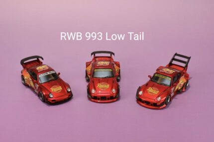 (Pre-order) Model Car RWB 993 Low Tail Lightening McQueen Livery (Aug 2026)