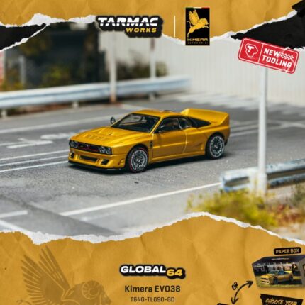 (Pre-Order) Tarmac Works Kimera EVO38 Gold (ETA- Dec2026)