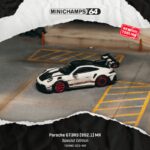 (Pre-Order) Tarmac Works Porsche GT3RS (992.1) MR White Red (ETA- Dec2026)