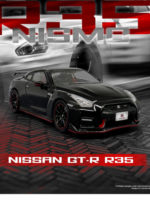Inno64 Nissan GTR-R35 Nismo Black - Image 2