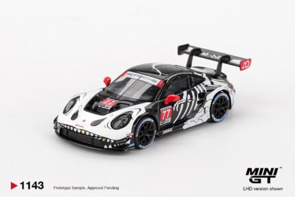 MINI GT - Porsche 911 GT3 R #77 AO Racing 2025 IMSA Petit Le Mans