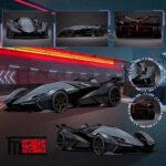 LMF Lamborghini V12 VGT Metallic Black