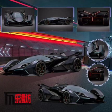 LMF Lamborghini V12 VGT Metallic Black