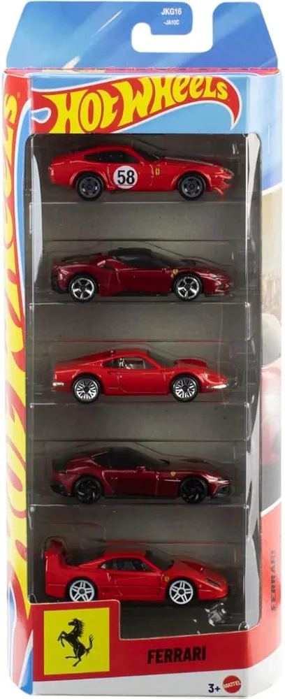 Hot Wheels Ferrari 5 pack