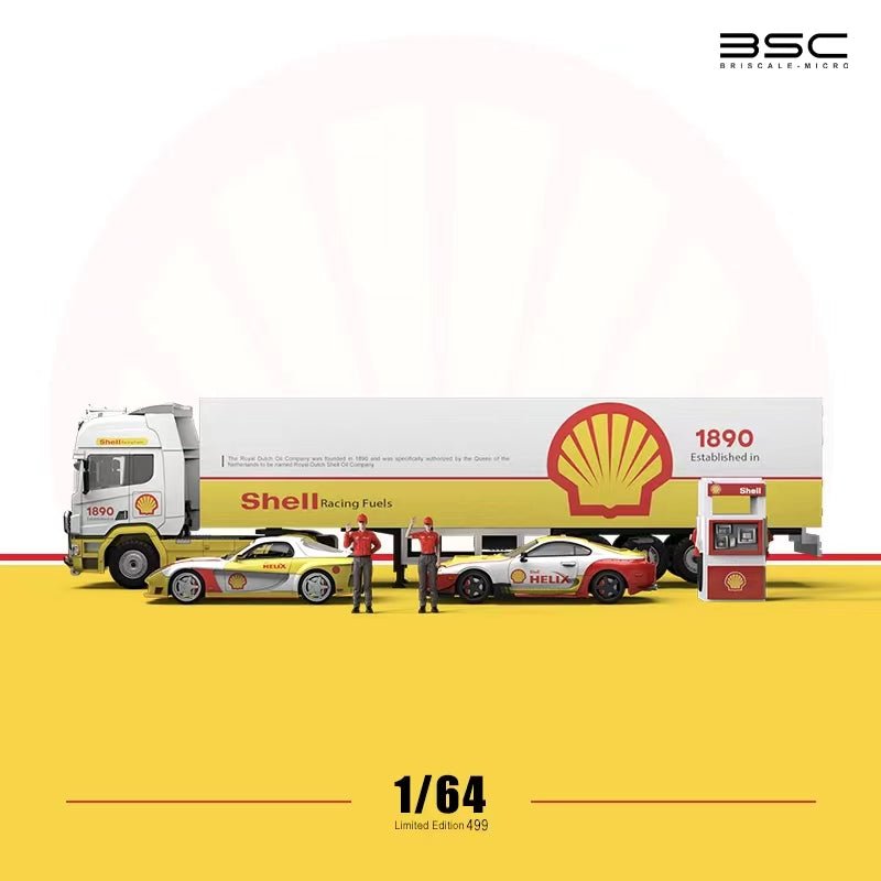851711136262_.pic BSC Scania transport truck Shell Livery Set - Image 1