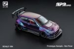 DCM Foshan Limited Edition Kevmannz 1996 EG6 Hatchback Wide Body, Chameleon Short Spoiler - Image 3
