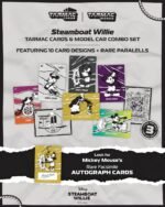 (Pre-order) Tarmac Works Toyota Sprinter Trueno AE86 Widebody by Jonsibal Mickey Steamboat Willie Model Car + Tarmac Cards Combo set (ETA Dec 2026) - Image 3
