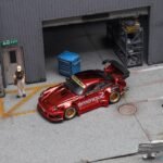 (Pre-order) Star Model-Rauh Welt Wide Body Modified RWB930 GT Wing Chrome Supreme Livery Limited to 999 pcs (ETA Oct 2026)