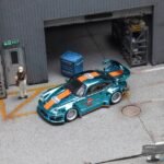 (Pre-order) Star Model-Rauh Welt Wide Body Modified RWB930 GT Wing Chrome Gulf Livery Limited to 999 pcs (ETA Oct 2026)