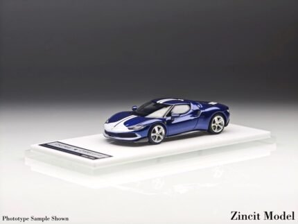 (Pre-order) Zincit Model 296 GTB Metallic Blue Silver Stripes ( ETA Oct 2026)