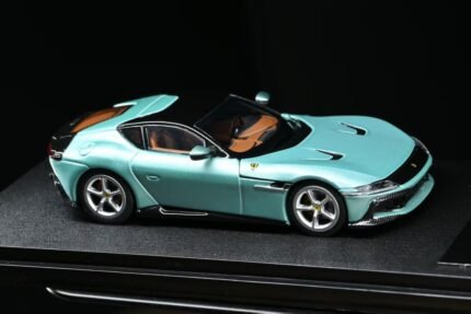 (Pre-order) 7CM Model Super Car 12 Cilindri Celeste Trevi Green (ETA Sep 2026)