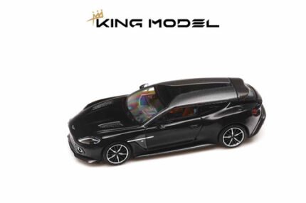 King Model Aston Martin vanquish zagato shooting brake Black