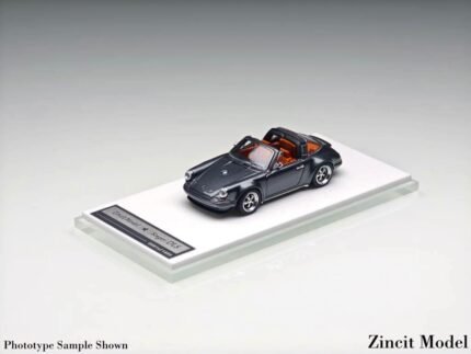 (Pre-order) Zincit Model 1/64 classic Singer Targa (ETA Nov. - 2026) (Metallic Dark Gray)