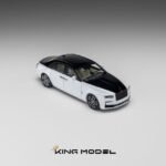 (Pre-order) KING MODEL 1/64 Rolls Royce Ghost (ETA Oct 2026) (Black & White)