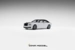 (Pre-order) KING MODEL 1/64 Rolls Royce Ghost (ETA Oct 2026) (Black & White) - Image 3