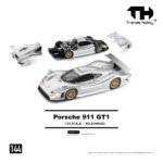 (Pre-order) Trends Hobby New 1/64 Racing Model Porsche 911 GT1 1998 (ETA Nov 2026) (Silver)