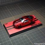 (Pre-order) TPC 1/64  Mustang 2014 Metallic Red (with black stripes) (ETA Nov 2026)