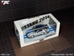 (Pre-order) TPC 1/64  Mustang 2014 Silver (with blue stripes) (ETA Nov 2026) - Image 2