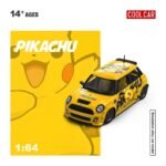 (Pre-order) Cool Car 1/64 MINI COOPER Pikachu livery Diecast Model - Pikachu livery CC643648 (ETA Oct 2026) - Image 2