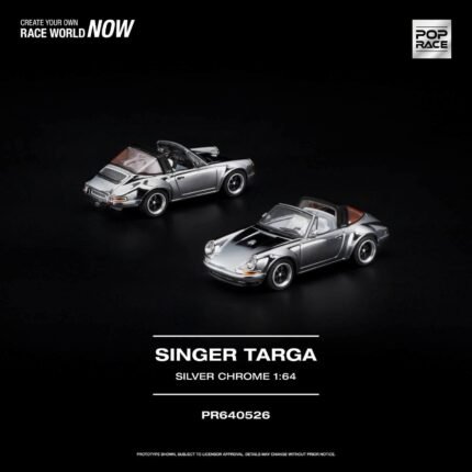 (Pre-order) Poprace SINGER TARGA SILVER CHROME  (ETA Q1 2027)