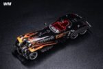 (Pre-order) WM 1/64 Hydra Schmidt V16 Roadster Diecast model - Movie Wolverine Flames Version (ETA Nov 2026)