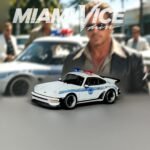 Rhino Model 1/64 Porsche 911 Turbo 930 Miami Police Department 1980s livery - Image 4