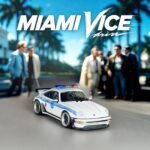Rhino Model 1/64 Porsche 911 Turbo 930 Miami Police Department 1980s livery - Image 7