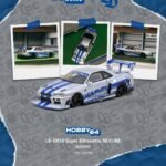 (Pre-order) Tarmac Works LB-ER34 Super Silhouette SKYLINE MGMINI (ETA- Jan2027)